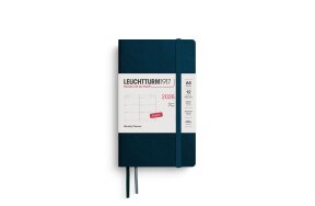 LEUCHTTURM WEEKLY PLANNER 2026 A6 SC 12 MONTHS DEEP SEA 372750